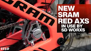 First look: New SRAM Red AXS 2024. Used by SD Worx to Itzulia Victory