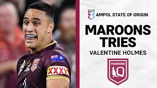 State of Origin | Valentine Holmes is an Origin specialist | Player Highlights