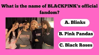 "Are You a True BLINK? The Ultimate BLACKPINK Quiz!"