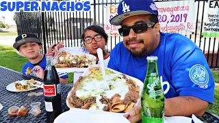 THE BEST SUPER NACHOS WITH A MEXICAN COKE MUKBANG/EATING SHOW