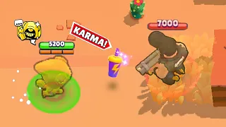 *ZERO IQ* KARMA is REAL!| Brawl Stars Funny Moments & Glitches & Fails #249