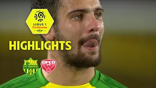 FC Nantes - Dijon FCO ( 1-1 ) - Highlights - (FCN - DFCO) / 2017-18