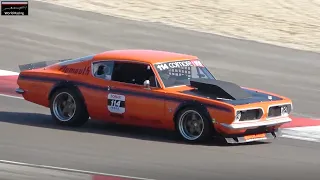 1968 Plymouth Barracuda S Metzger EXTREMELY LOUD V8 Sound ! Dijon Motors Cup 2023