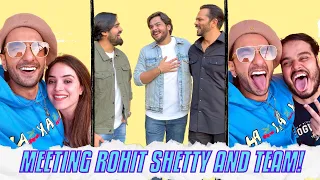 Ashish Chanchlani team meets Rohit Shetty team ❤️