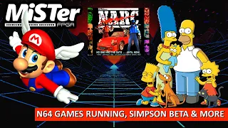 MiSTer FPGA News - N64 Games Running! The Simpsons Beta & More