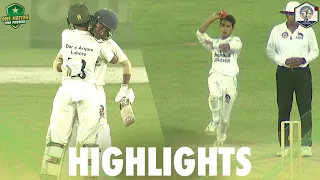 Highlights | Dare Arqam School Lahore vs Faisalabad’s Divisional Public School | Day 1 | PCB | MA2L