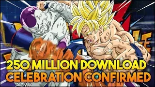 250 MILLION DOWNLOADS CELEBRATION CONFIRMED BY V JUMP! TICKET BANNER CONFIRMED! (DBZ: Dokkan Battle)