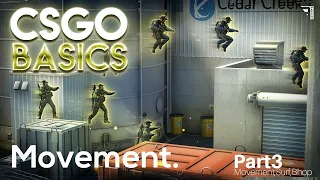 ADVANCED Movement für Anfänger (Bhop, Surf, Longjumps, Sneakjumps)| CSGO Basics 2021 | CSGO Part #3