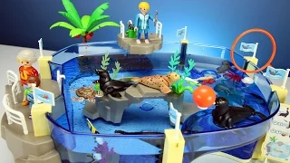 Playmobil Family Fun Aquarium with Sea Animals Playset Toys For Kids