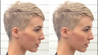 Very short pixie haircut for women, Easy Pixie Cutting Technique | Short Layered