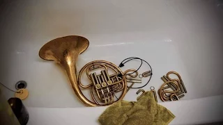 📯French Horn Tips // How to Clean a French Horn