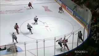 Luca Pinelli's First OHL hat-trick