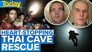 Inside the dangerous Thai cave dive that rescued a soccer team | Today Show Australia