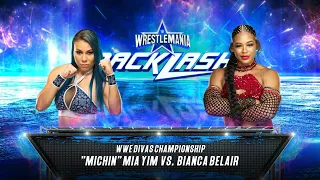 Bianca Belair vs. Michin - Elimination Chamber Qualifier | wwe whomen championship match |