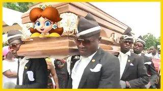 mario kart coffin dance meme