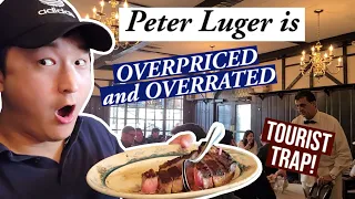 UNDERCOVER at NYC's PETER LUGER! Overrated and OVERPRICED