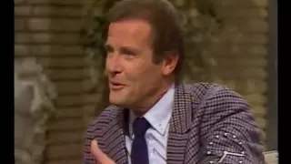 Roger Moore on TV-am in 1985