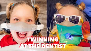 DENTAL ALERT | TWINS GET THEIR FIRST CAVITY FILLED ON THE SAME TOOTH