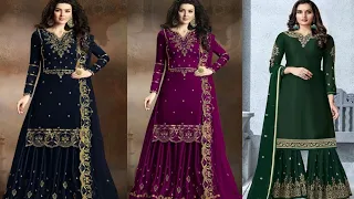 Indian party dresses collection | sharara dresses collection | sharara & short shirt dress #dress