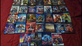 Marvel Cinematic Universe Blu Ray/DVD Collection 2023