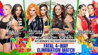 NXT Women's Tag Team Championship Fatal 4-Way Elimination Match (Full Match Part 1/2)