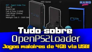 Tudo sobre o OPL #13 Como adicionar jogos de PS2 maiores de 4GB para jogar por Pendrive e HD Externo