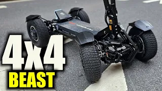 Teverun 4x4 Tetra UNBOXING: This 4 Wheeled EV is INSANE!