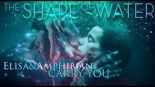 ☾carry you☽ 💧 Amphibian & Elisa | The Shape of Water