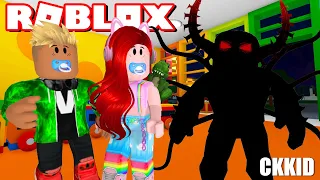 สถานรับเลี้ยงเด็กผี (ห้องทดลองลับ) | Roblox Daycare Story | CKKID