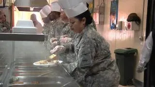 Soldiers Celebrate Thanksgiving