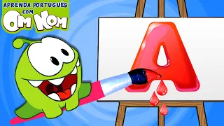 Om Nom ABC Song | Aprenda alfabetos para crianças com Om Nom! Canções infantis