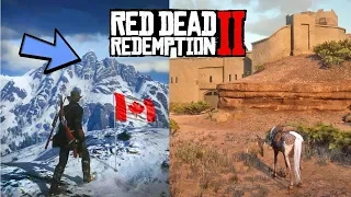 Новый способ попасть за карту в Red Dead Redemption 2