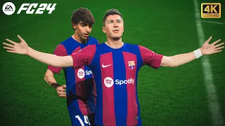 EA FC 24 - Barcelona vs PSG - UCL Semi Final Gameplay | PS5 4K