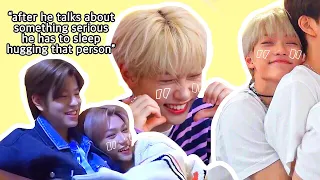 STRAY KIDS felix is a cuddle bug and we should talk about it