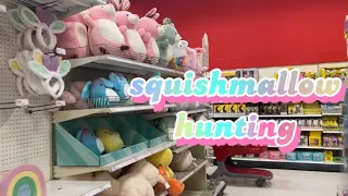 squishmallow hunt !! CVS, TARGET, 5 BELOW