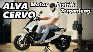 ALVA CERVO | Motor Listrik Ganteng, Kencang, dan Murah