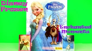 Disney Frozen Enchanted Moments Sticker Album Toy Review & Pack Opening, Panini