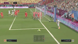 FIFA 22 indirect free kick