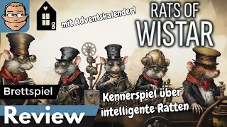 Rats of Wistar – Thematisches Workerplacement - Brettspiel – Review und Regelerklärung - Türchen 8