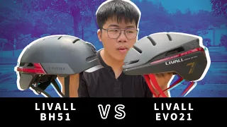 Livall EVO21 vs BH51 Neo   // Smart Helmet Battle