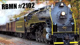 Chasing The (Reading And Northern #2102) Pulling The Fall Foliage Excursion Train