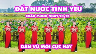 Đất Nước Tình Yêu | Nhóm Nhảy Sắc Màu | Dân Vũ | Khiêu Vũ Thể Thao