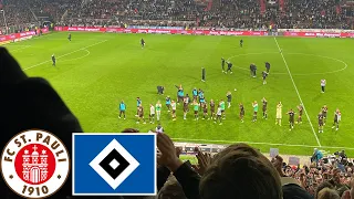 Hells Bells & Einlaufen im Stadtderby / FC St. Pauli - Hamburger SV / 14.10.2022