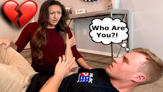 I LOST MY MEMORY PRANK ON WIFE! **SHE CRIES**
