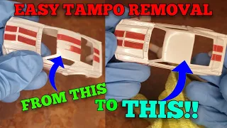 How to Remove Hot Wheels Tampos | Dry Erase Markers