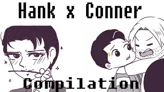 Hank x Connor Detroit Become Human [Comic Dub Compilation!!]