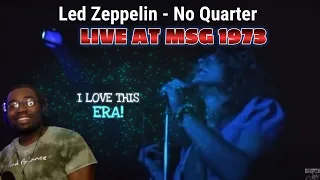 Songwriter Reacts to Led Zeppelin - No Quarter (Live at Madison Square Garden 1973) #ledzeppelin