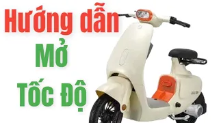 Hướng dẫn mở khoá tốc độ vc - mở tốc vc #ahiu #xedien #motocvc