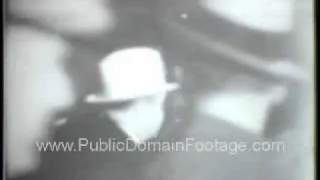 Al Capone archival footage PublicDomainFootage.com