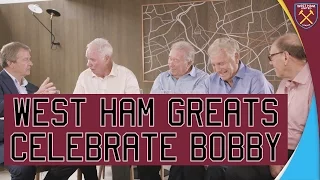 HAMMERS GREATS CELEBRATE LIFE OF BOBBY MOORE ⚒